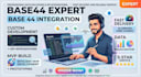be your base44 expert for custom development and base 44 integration