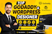design godaddy website and perform expert godaddy SEO optimization