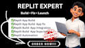 build fix replit ai app replit website deploy lovable base44 rocket new b