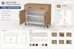 create sketchup dynamic component, cabinet, furniture, parametric model