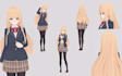 do koikatsu character modding, vrchat avatar, anime 3d model custom game modding