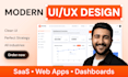 design modern UI UX dashboard design web app design saas dashboard in figma