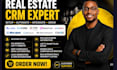 setup lofty CRM, kvcore,rei reply, boldtrail, follow up boss and idx website
