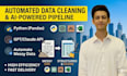 automate your data cleaning and standardization using python and ai