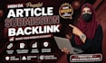 do professional article submission on high da websites