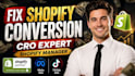 do shopify cro audit and conversion rate optimization to increase sales