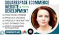 design or redesign squarespace website development squarespace printful printify