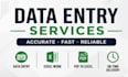 do data entry, typing and PDF to excel conversion