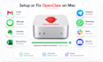 install and setup openclaw ai agent on mac computers