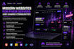 create a modern fivem server website or gaming community website