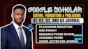 google scholar citation, write and publish backdated article, scopus publish