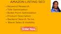 optimize amazon product listings for SEO