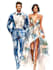create fashion design clothes illustration