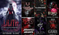 do stunning, premium dark romance cover design, KDP