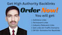 provide high quality backlinks to boost off page seo