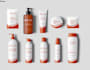 design premium cosmetic label and box packaging design