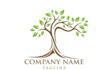 make awesome modern elegant tree service logo