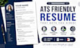 create ats friendly professional resume