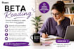to be a beta reader, quick and critical of your work