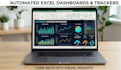 design custom excel dashboards and dynamic automated trackers