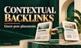 publish guest posts with contextual backlinks