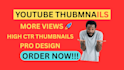 design high CTR youtube thumbnails that boost clicks and views