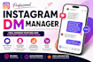 manage your instagram dms and convert messages into sales