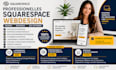 build squarespace website design or redesign squarespace website development