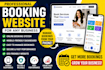 build a professional booking website online appointment and reservation system