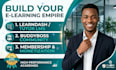 build a professional buddyboss website and tutor lms or learndash website