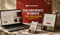 create squarespace website design redesign and squarespace website development