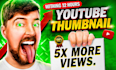 create professional youtube thumbnails that get clicks