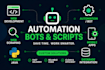 automate your business tasks with custom bots and scripts