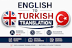 translate PDF documents english to turkish
