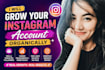 grow instagram account organically