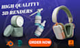 do 3d model, product design, product rendering, 3d design, blender 3d in blender