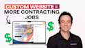 create a high converting website for your contracting business