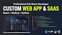 develop your full stack web projects, saas