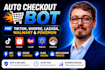 monitoring bot, auto checkout bot, lazada buying bot, pokémon center bot
