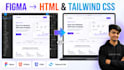 convert figma to html and tailwind css website