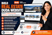 build real estate duda website with complete SEO, migrate existing website