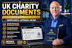 draft UK charity governing documents and trustee structure compliant