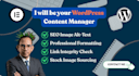 be your wordpress content manager