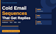 build a cold email sequence that gets replies