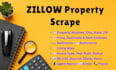 scrape zillow, real estate leads, realtors using python