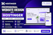 hostinger website design hostinger website redesign hostinger website design