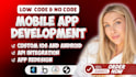 develop build bubble mobile app flutterflow adalo glide app ios development
