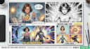 draw comic book in any style based on your script