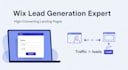 wix lead gen landing page design