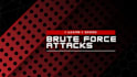 brute force, cyber attack, malware removal, information security, ddos attack